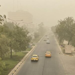ضربة العراق: مطر وشعر الجسم بالحرارة
